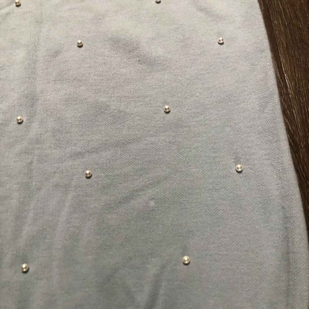 Infinite Styles Blue Pearl Knit Sweater Dress M